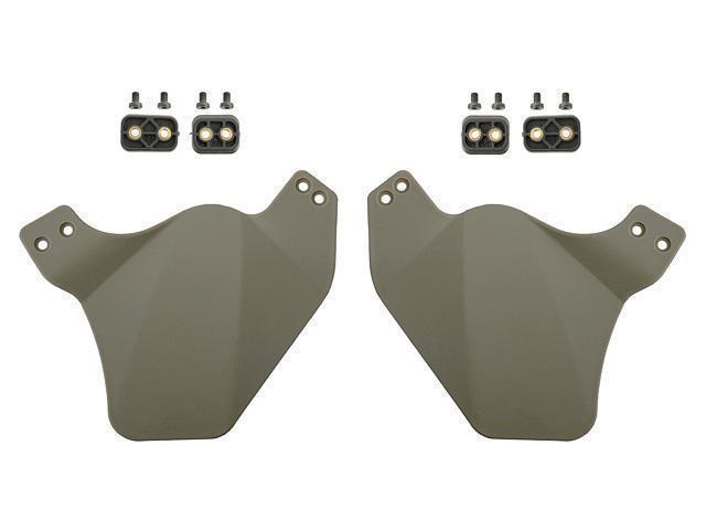 FMA Protective side covers for helmets - Foliage
