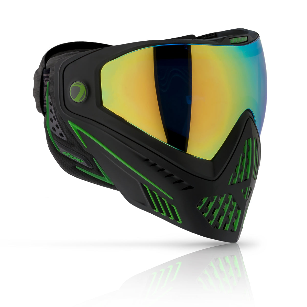 I5 paintball mask - EMERALD / BLACK LIME 2.0