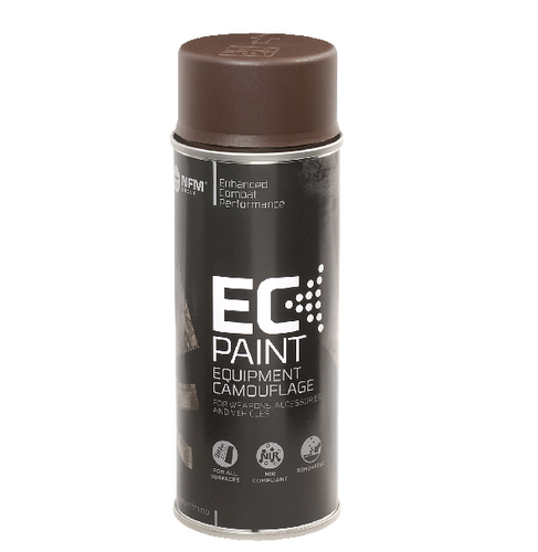 EC Paint camo paint 400ml Mud Brown, RAL 8027 - brown