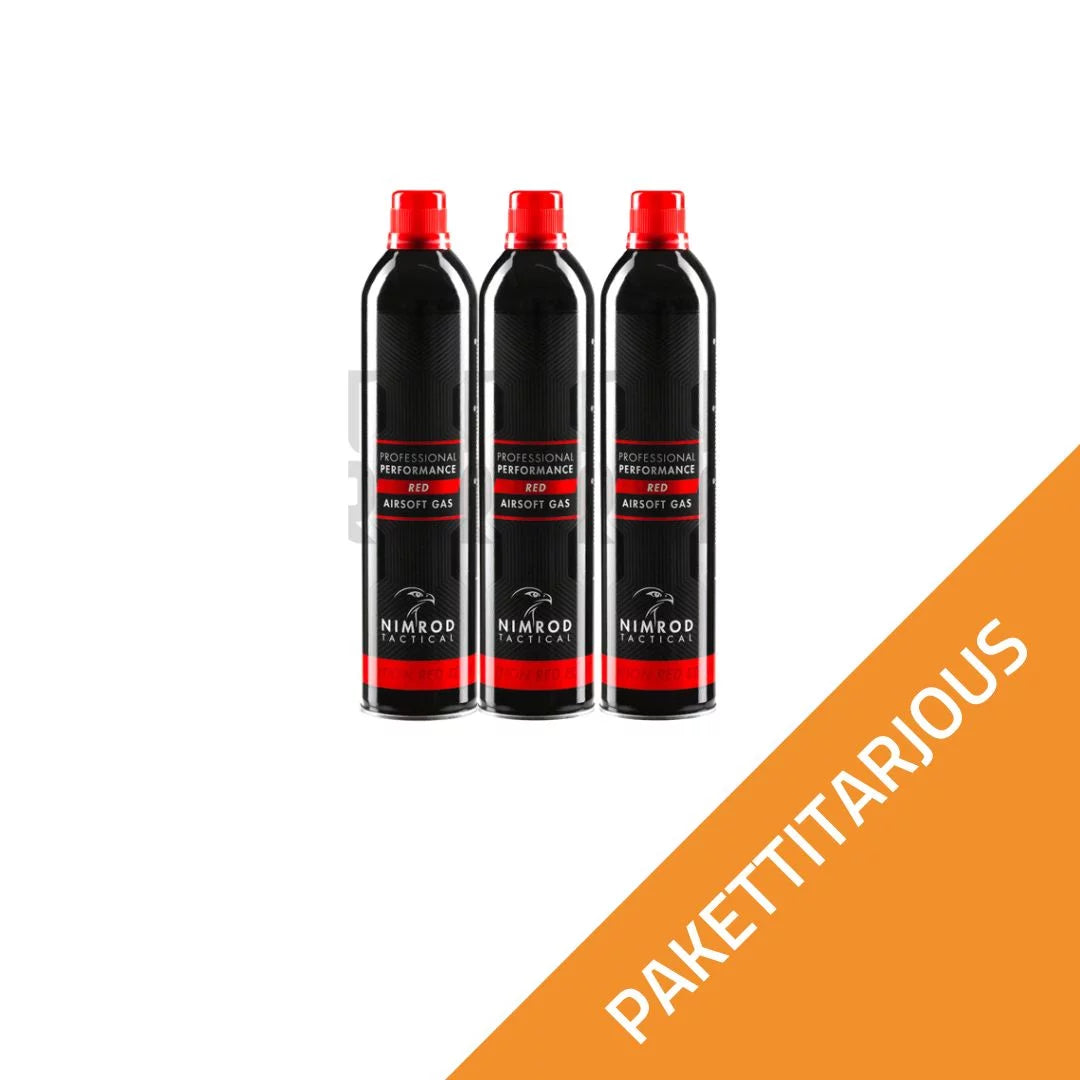 3x Nimrod Red Gas, 174PSI