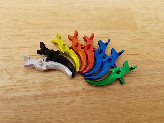 RetroArms CNC Liipaisin AR15 – E (punainen)