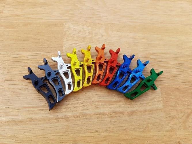 RetroArms CNC Liipaisin AR15 – I (punainen)