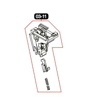 Glock 17/45/19X/19 hammer mechanism