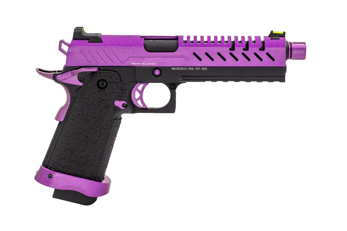Hi-Capa 5.1 kaasupistooli - violetti