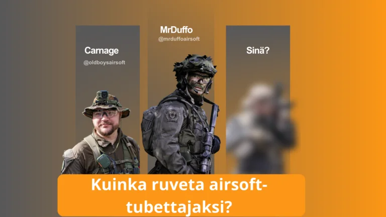 Kuinka ruveta airsoft-tubettajaksi?