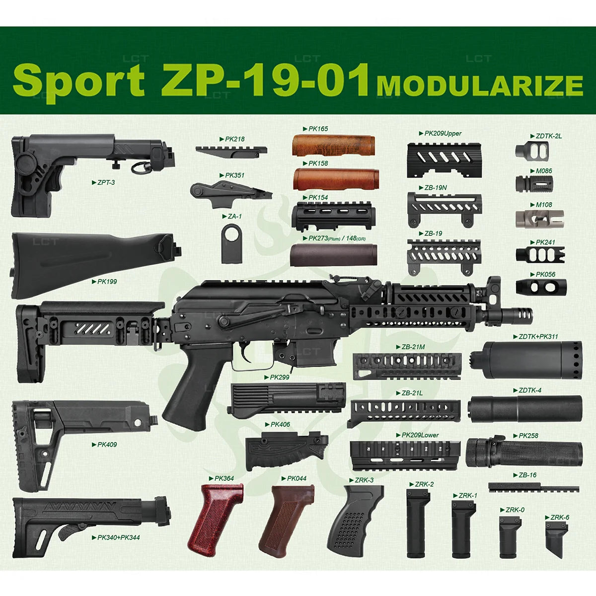ZP-19-01 Sport AEG airsoft-replica