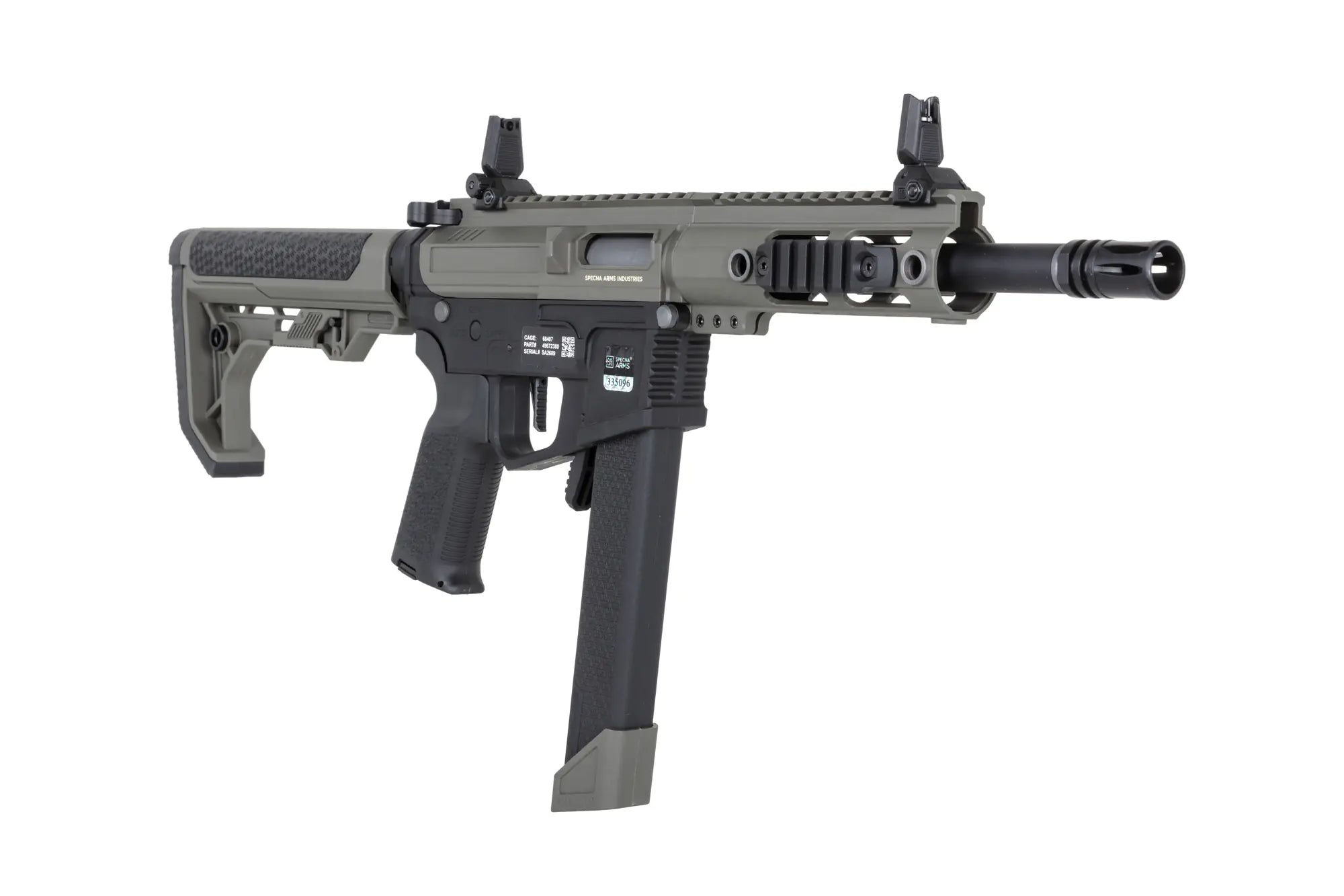 Specna Arms SA-FX01 FLEX™ BLDC™ HAL ETU Gen.2 airsoft Carbine - Olive