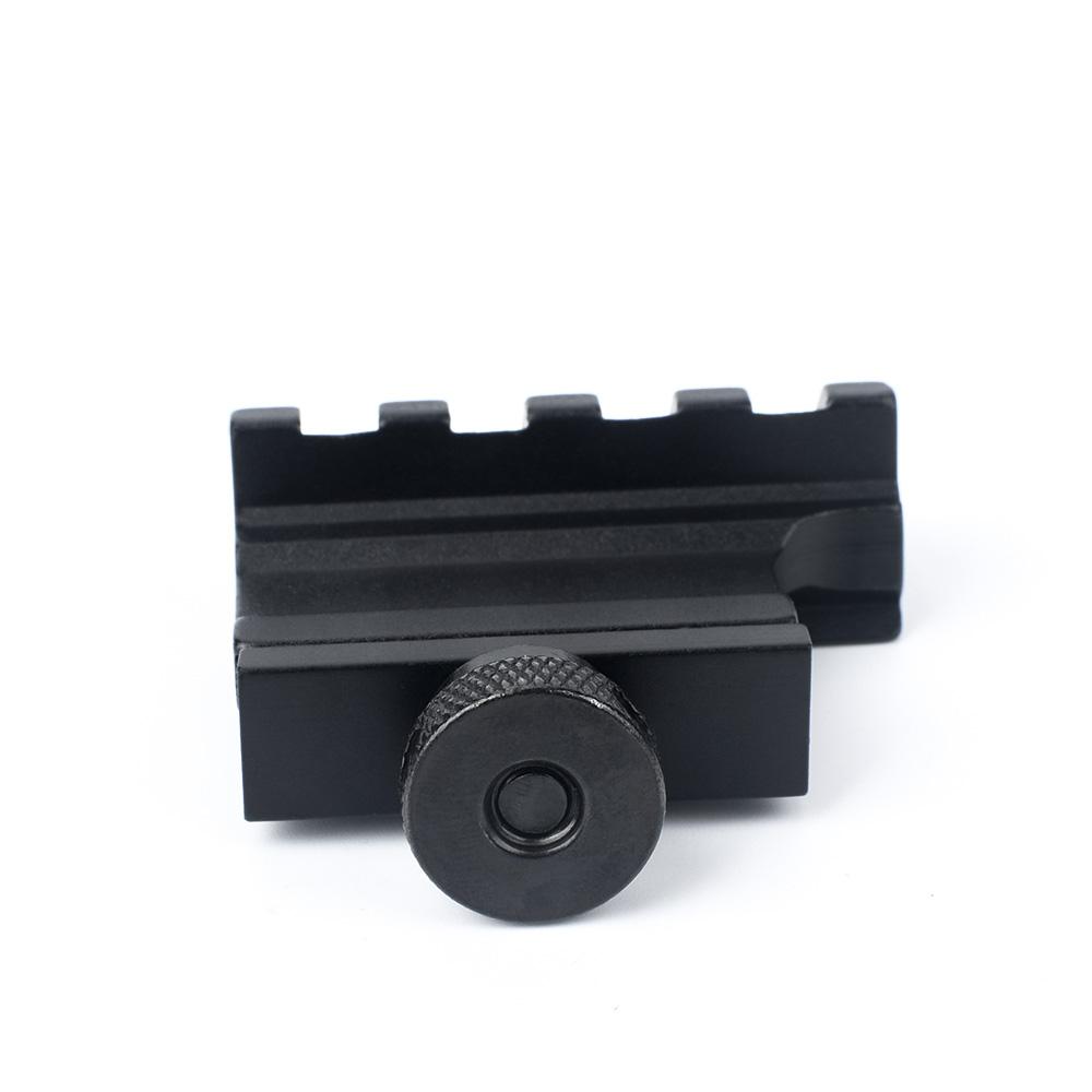 45° offset RIS/Picatinny rail - Black