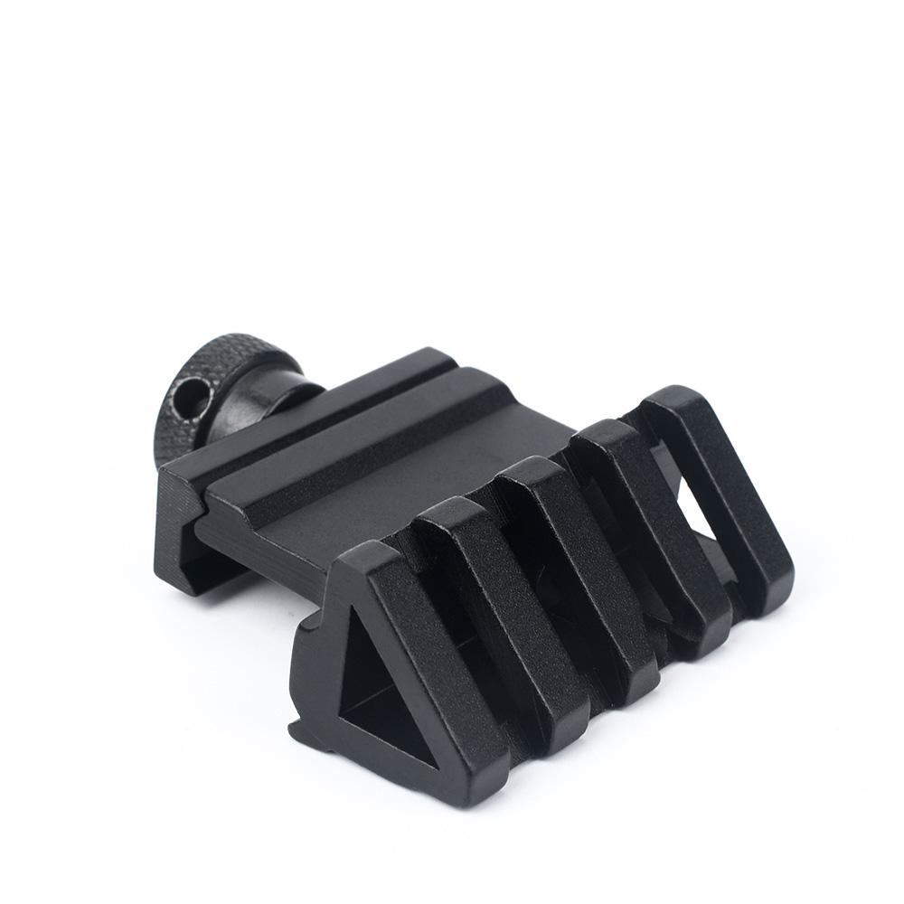 45° offset RIS/Picatinny rail - Black