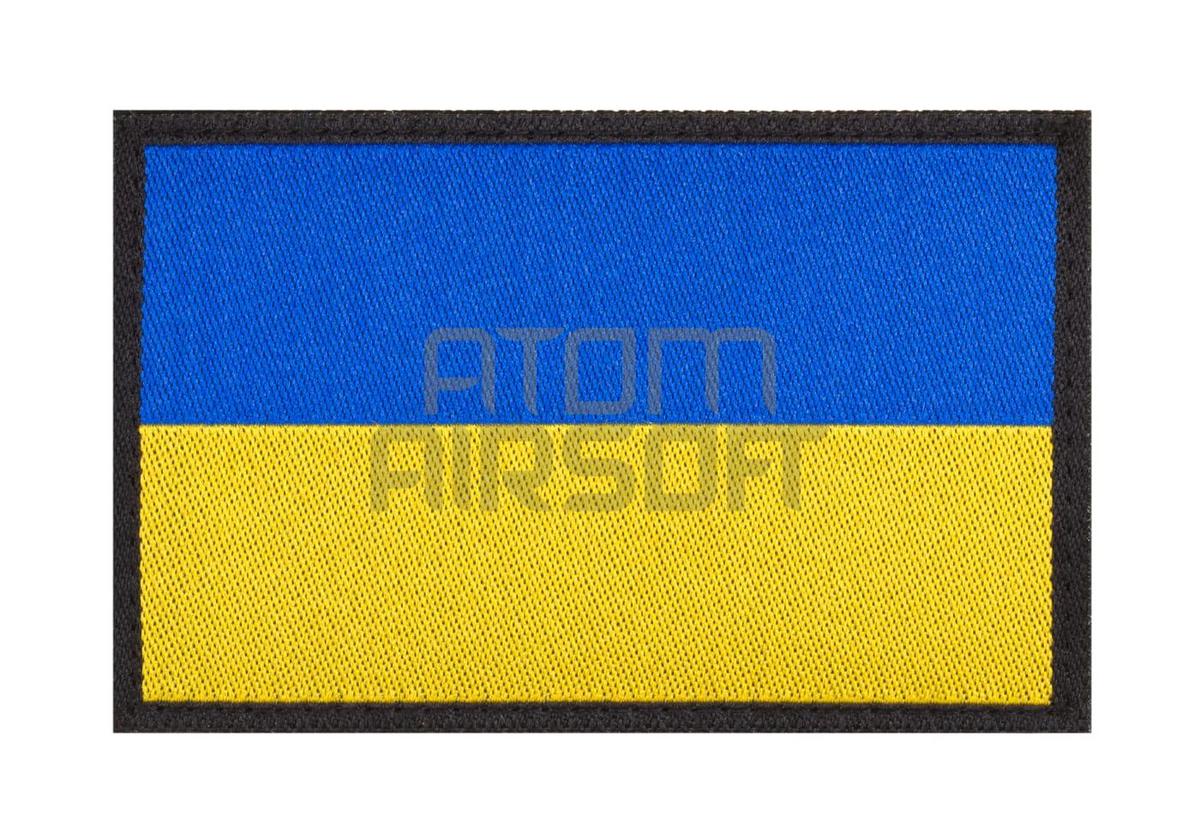 Ukrainian flag velcro patch