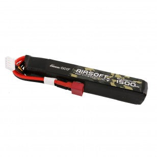 LiPo battery 11.1V 1500mAh 3S/25C, T-plug/Deans
