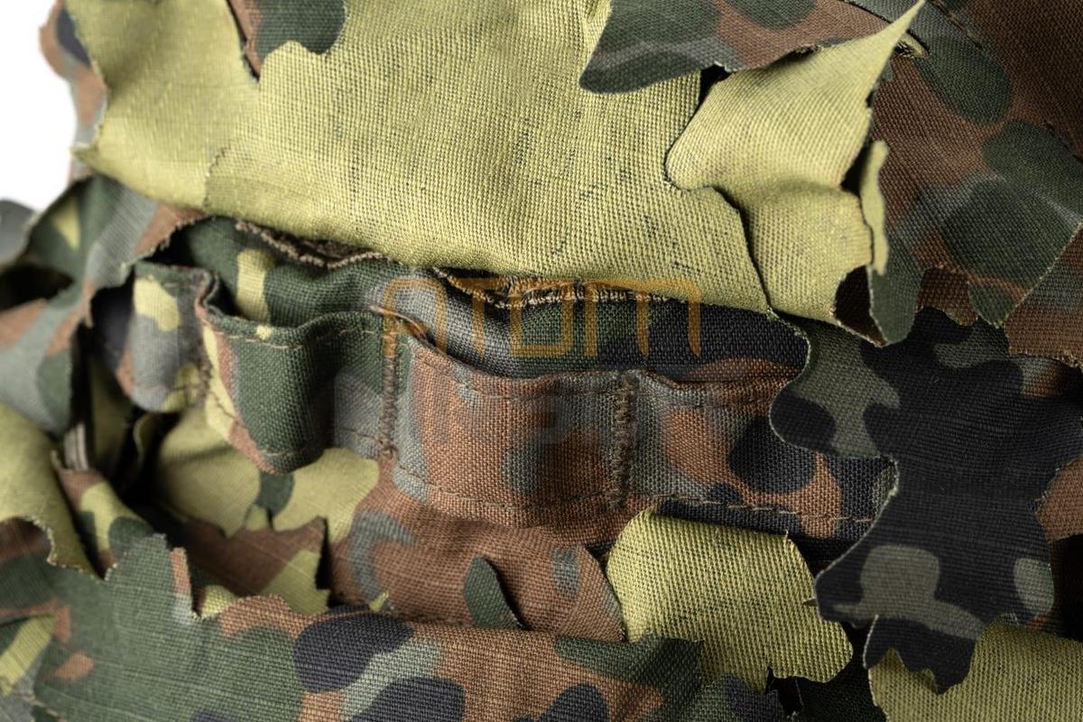 Boonie hattu, naamiolehdillä - Flecktarn