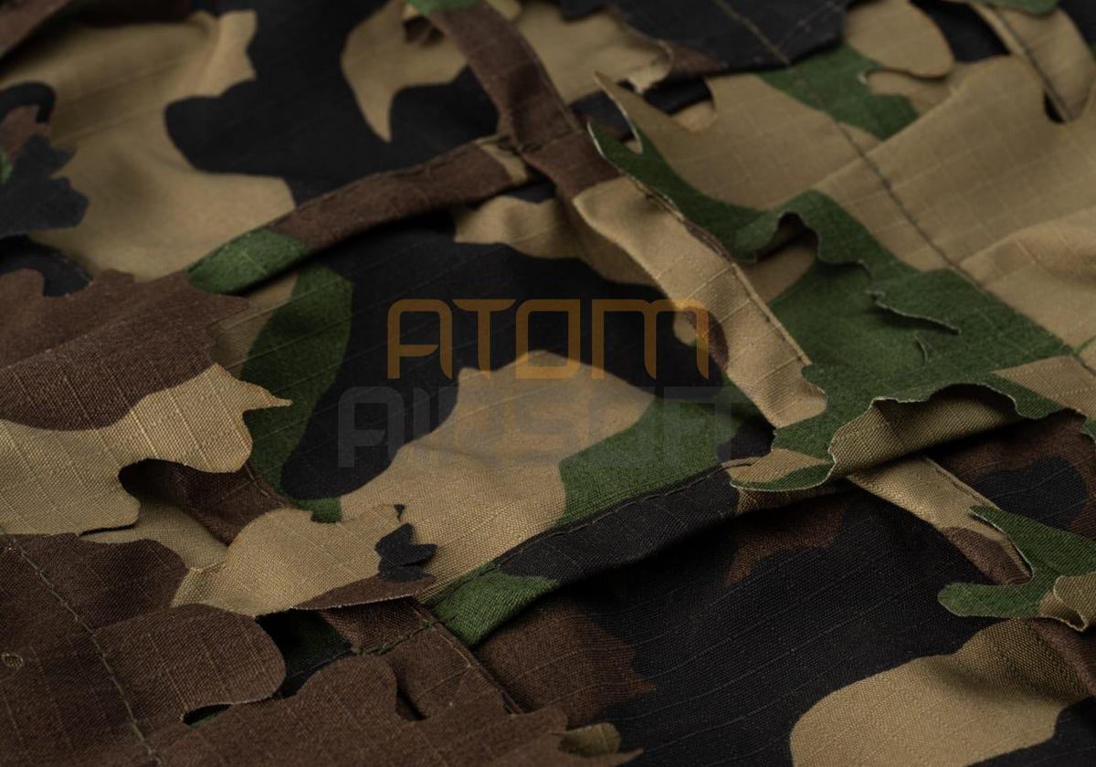 Sniper Bolero, camouflage cape - Woodland