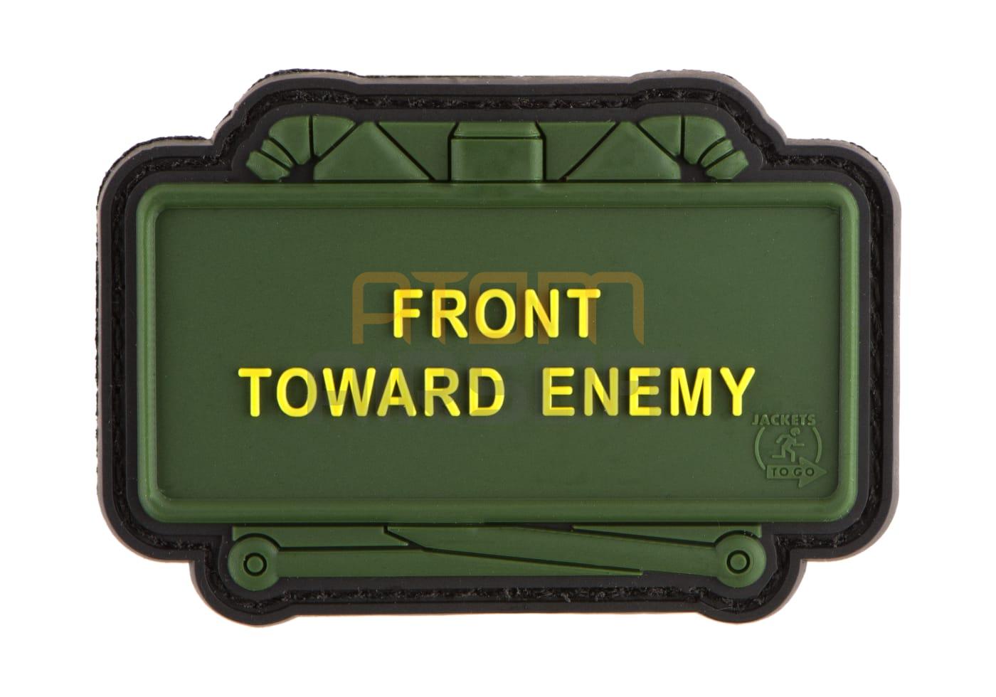 Claymore Mine PVC velcro badge