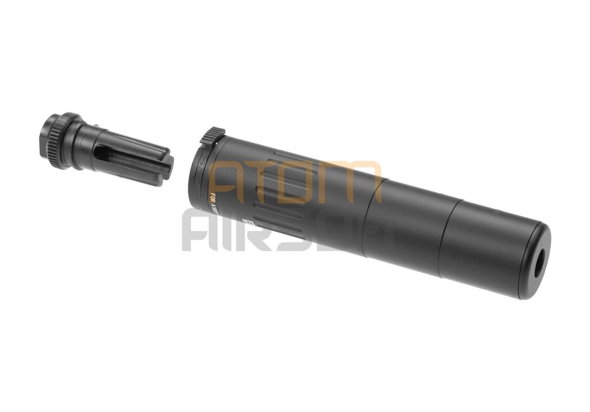 PTS MK18SD mock suppressor, quick-attach silencer - black