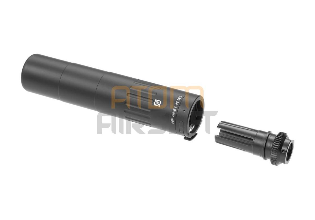 PTS MK18SD mock suppressor, quick-attach silencer - black