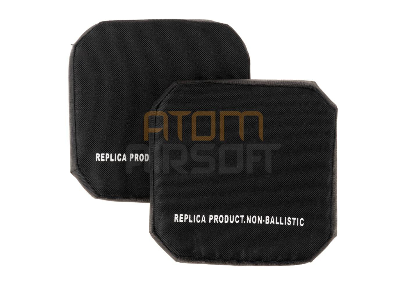 Side guard plate replicas 6"x 6", left & right