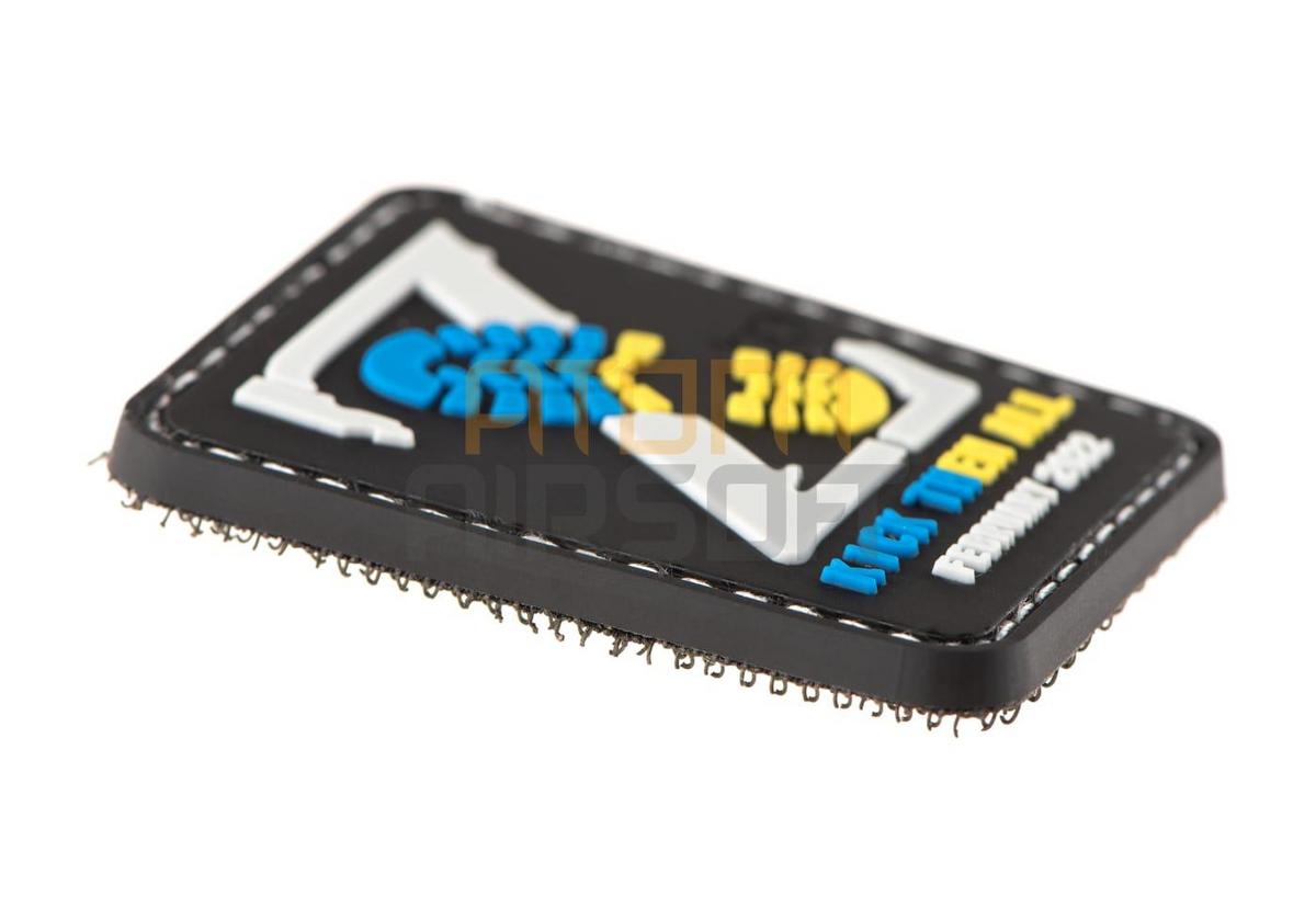 "Kick Them All Z" PVC Velcro Badge