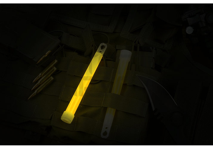 6" glow stick - yellow
