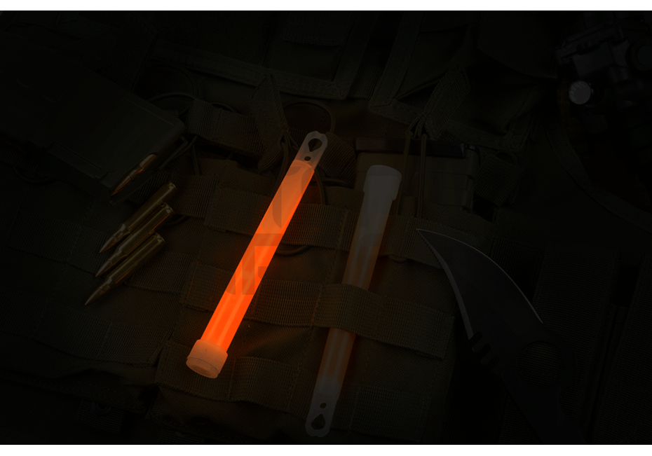 Clawgear 6" glow stick - orange