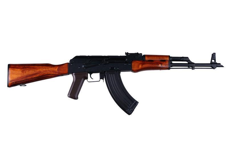 LCKM AEG electric gun, real wood