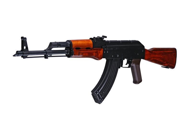 LCKM AEG electric gun, real wood