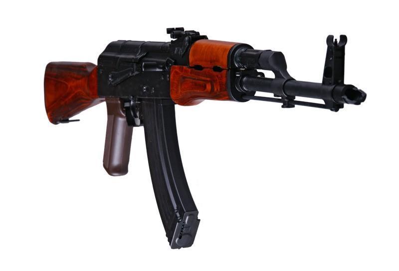LCKM AEG electric gun, real wood