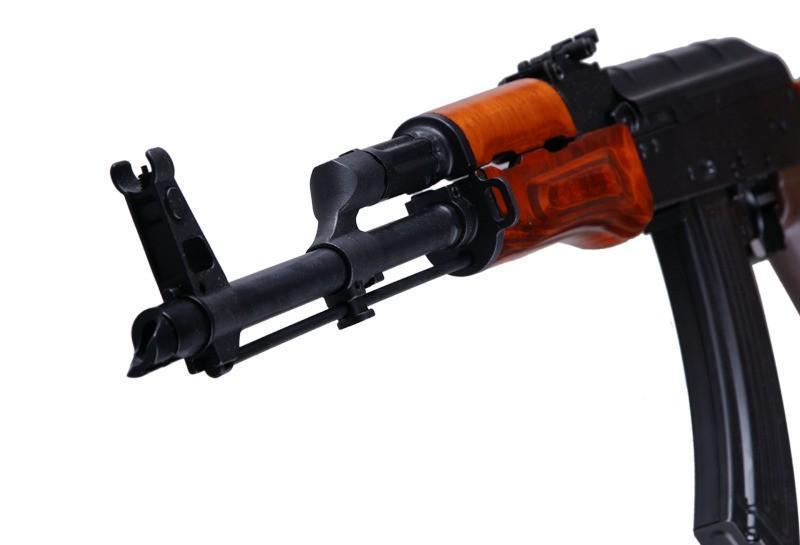 LCKM AEG electric gun, real wood