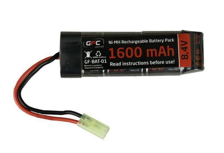 Energy 1600mAh 8.4v NiMh (mini connector)