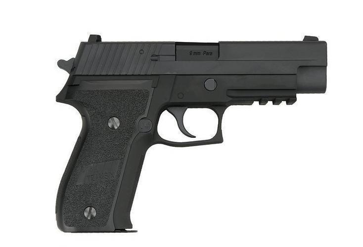 P226 MK25 Navy Seals GBB, täysmetallinen – musta