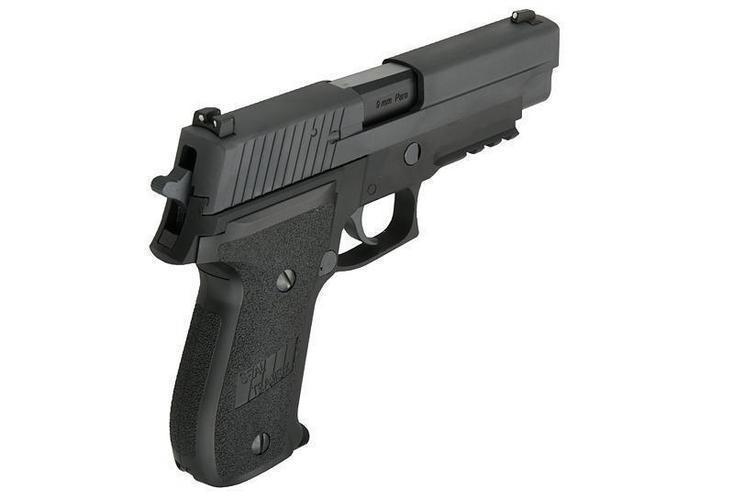 P226 MK25 Navy Seals GBB, täysmetallinen – musta