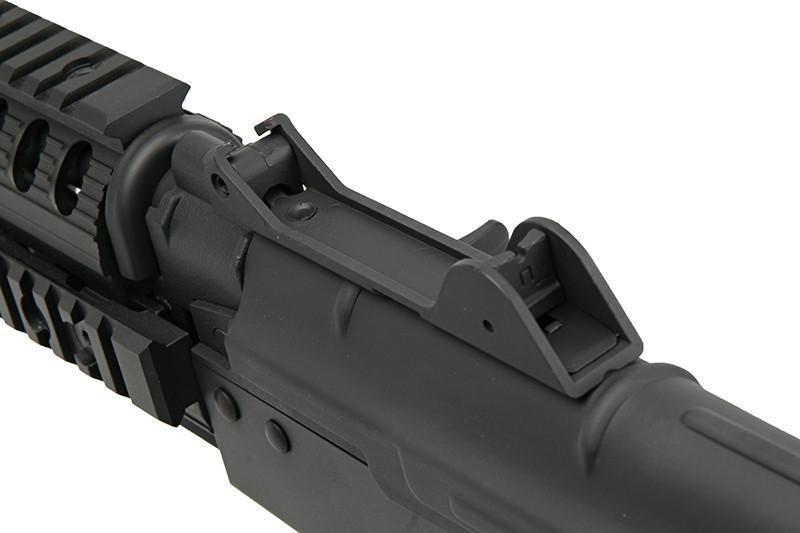 AKS-74UN RIS teleskooppiperällä, teräsrunko (CM040H)