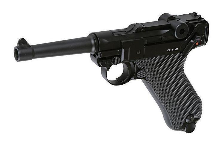 P08 CO2 GBB pistol, full metal