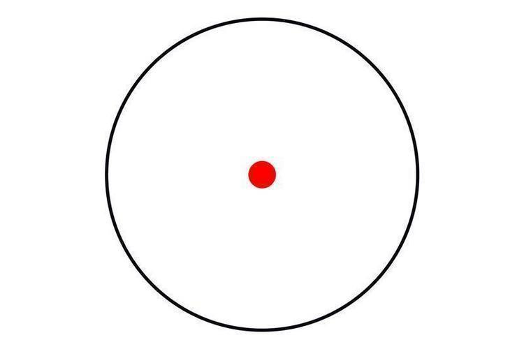 1x30 red dot sight - black