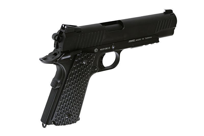M1911 TAC CO2 GBB-pistooli, täysmetallinen - musta