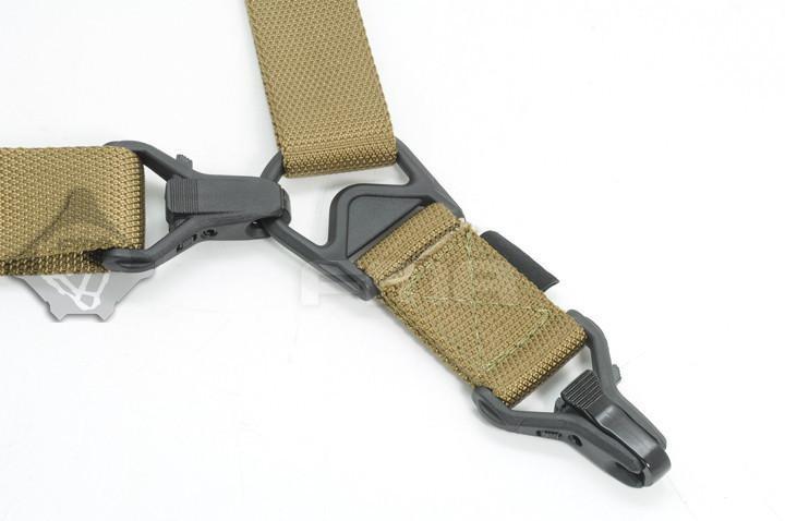 FS3 Pikasäädettävä 2/1 pistehihna – Dark Earth