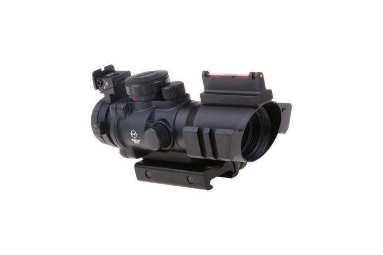 Rhino 4X32 riflescope + open sights