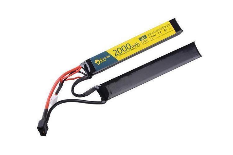 River LiPo battery 7.4V 2000mAh 15/30C T-connector (DEANS) - 2 pieces