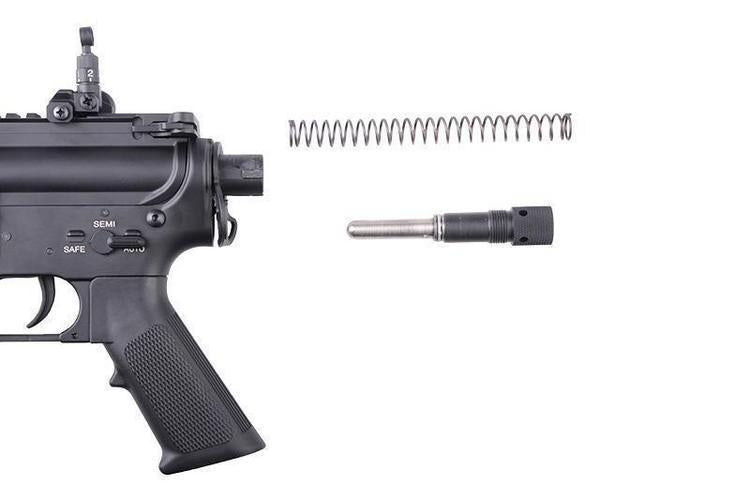 M4 KeyMod 12",SAEC™, metallirunko (SA-B14) - musta