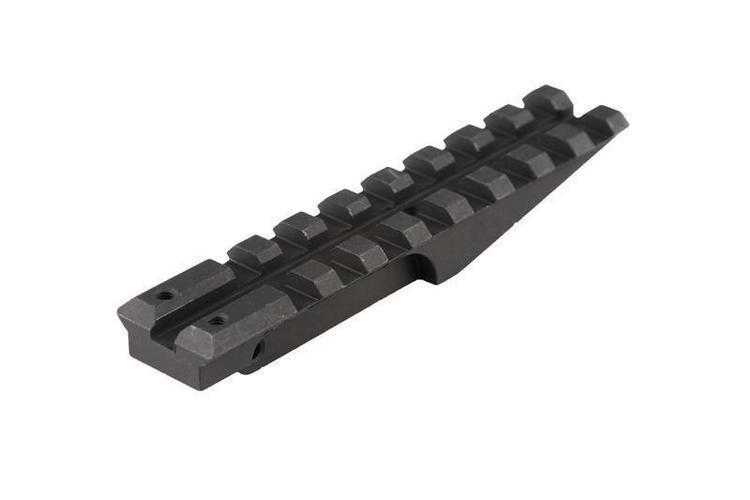 AK RIS sight rail, grain sight attachment - black