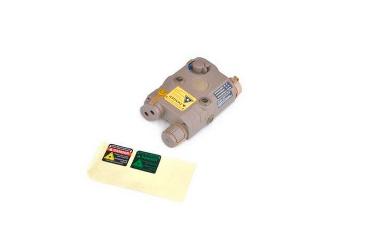 Battery case - AN/PEQ-15 - Dark Earth