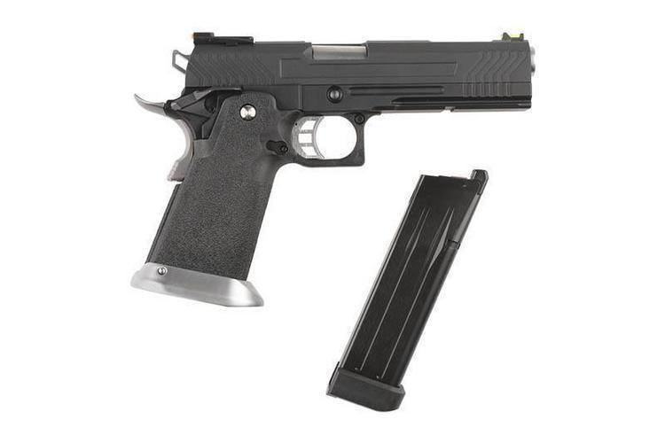 HX1102 GBB pistol, full metal - black