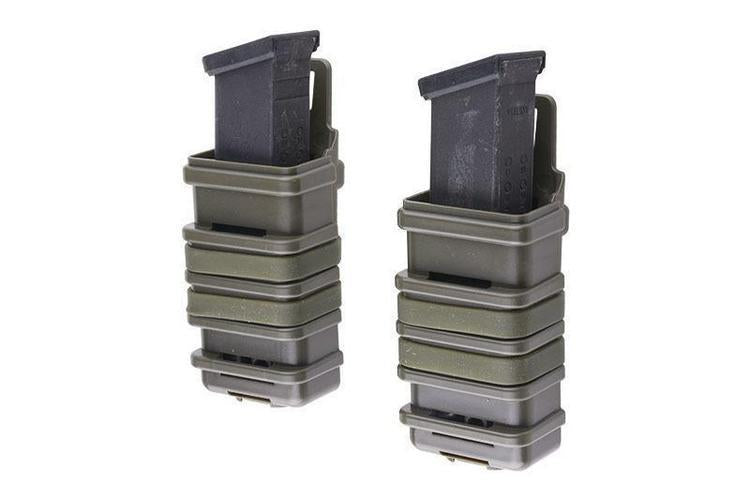 Open III (S) pistol MOLLE magazine pouch, 2pcs - olive