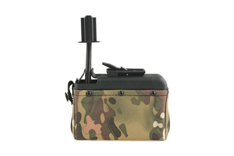M249 box magazine, 1500 rounds - Multicam