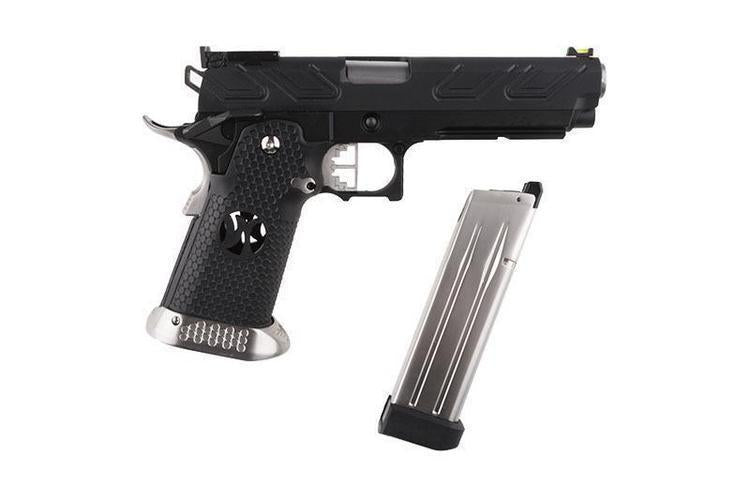 HX2302 GBB pistol, full metal - black