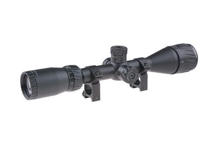 3-12x40 AOE riflescope, illuminated reticle