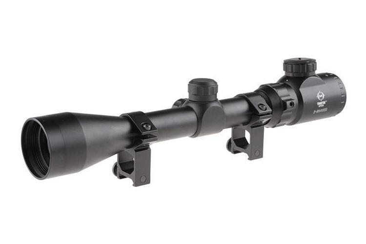 Optics™ 3-9x40 EG riflescope, illuminated reticle