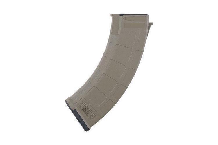 AK mid-cap magazine, 170 rounds, polymer - sand