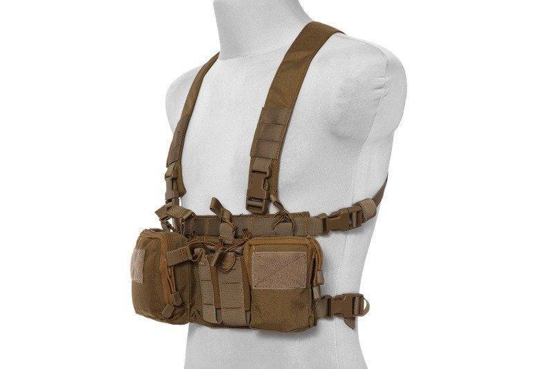 Light fast chest rig, taisteluliivi - tan