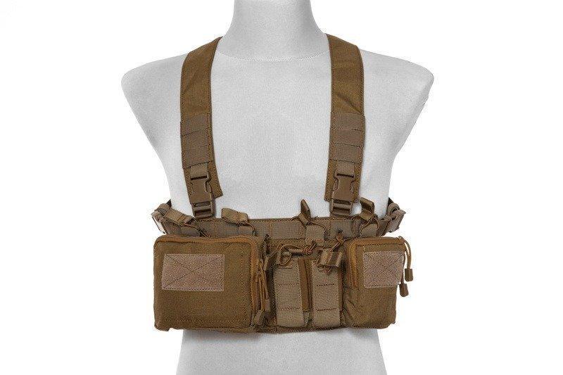 Light fast chest rig, taisteluliivi - tan